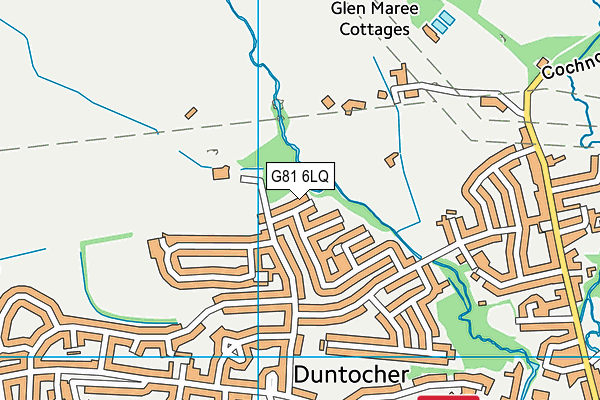 G81 6LQ map - OS VectorMap District (Ordnance Survey)