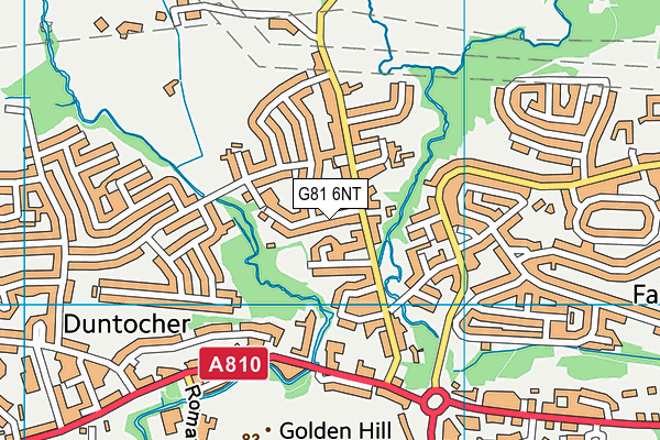 G81 6NT map - OS VectorMap District (Ordnance Survey)