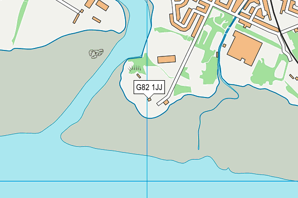 G82 1JJ map - OS VectorMap District (Ordnance Survey)