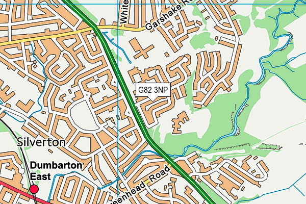 G82 3NP map - OS VectorMap District (Ordnance Survey)