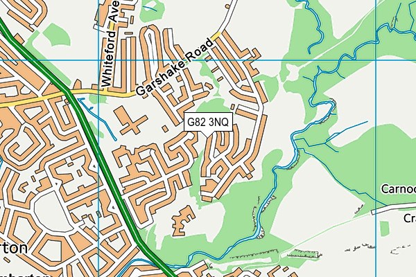 G82 3NQ map - OS VectorMap District (Ordnance Survey)