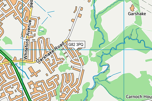 G82 3PQ map - OS VectorMap District (Ordnance Survey)