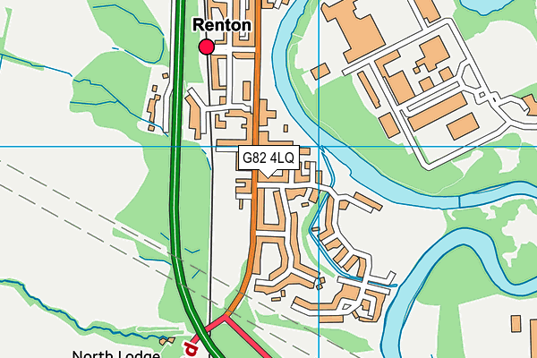 G82 4LQ map - OS VectorMap District (Ordnance Survey)