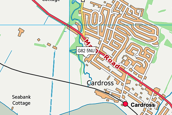 G82 5NU map - OS VectorMap District (Ordnance Survey)