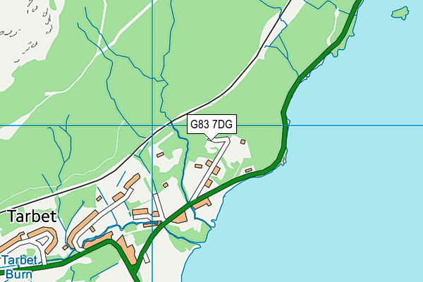 G83 7DG map - OS VectorMap District (Ordnance Survey)