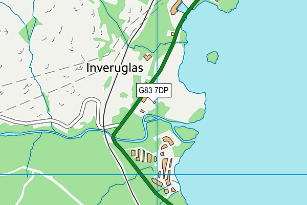 G83 7DP map - OS VectorMap District (Ordnance Survey)