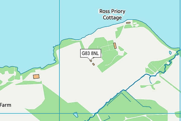 G83 8NL map - OS VectorMap District (Ordnance Survey)