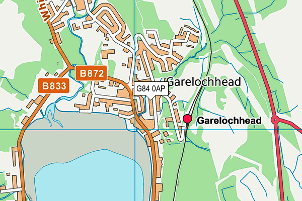 G84 0AP map - OS VectorMap District (Ordnance Survey)