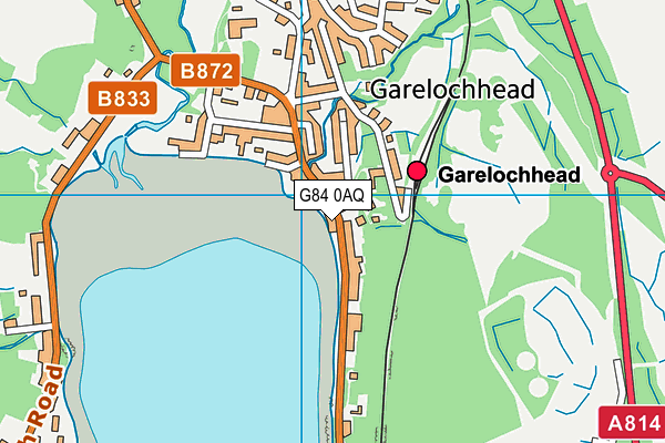 G84 0AQ map - OS VectorMap District (Ordnance Survey)