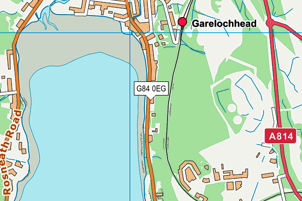 G84 0EG map - OS VectorMap District (Ordnance Survey)