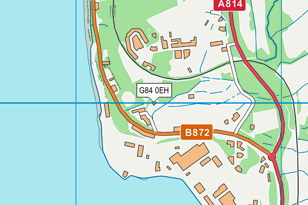 G84 0EH map - OS VectorMap District (Ordnance Survey)