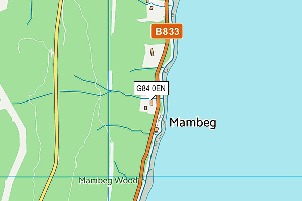 G84 0EN map - OS VectorMap District (Ordnance Survey)