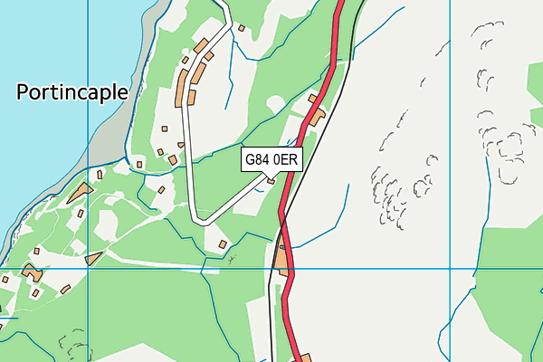 G84 0ER map - OS VectorMap District (Ordnance Survey)