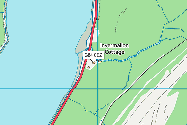 G84 0EZ map - OS VectorMap District (Ordnance Survey)