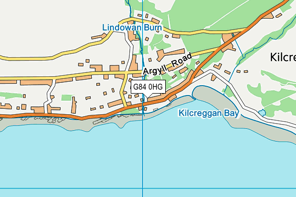 G84 0HG map - OS VectorMap District (Ordnance Survey)