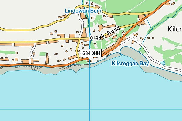 G84 0HH map - OS VectorMap District (Ordnance Survey)