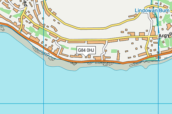 G84 0HJ map - OS VectorMap District (Ordnance Survey)