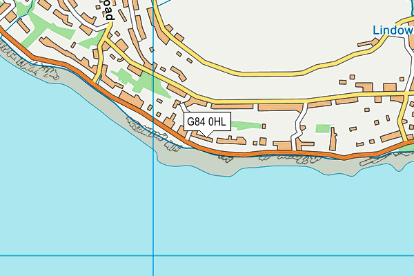 G84 0HL map - OS VectorMap District (Ordnance Survey)