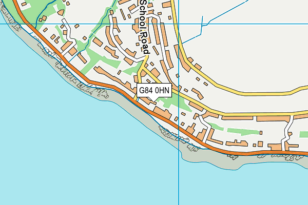 G84 0HN map - OS VectorMap District (Ordnance Survey)