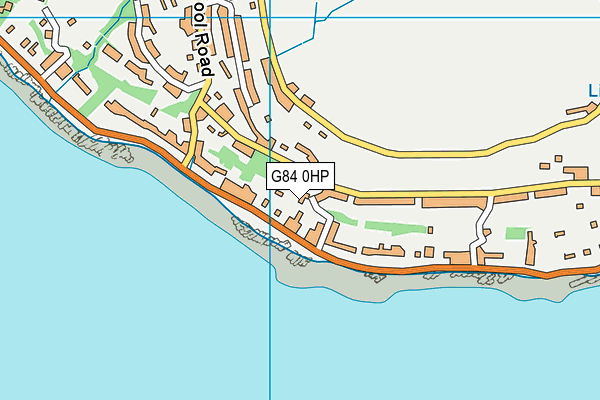 G84 0HP map - OS VectorMap District (Ordnance Survey)