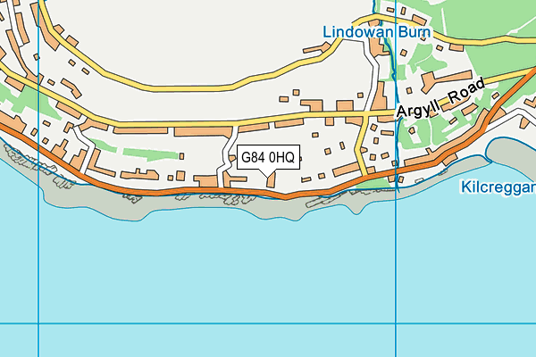 G84 0HQ map - OS VectorMap District (Ordnance Survey)