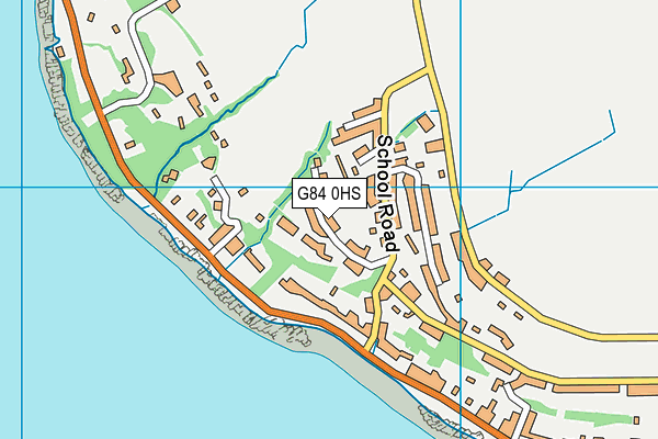 G84 0HS map - OS VectorMap District (Ordnance Survey)