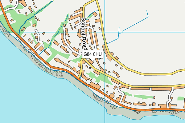 G84 0HU map - OS VectorMap District (Ordnance Survey)