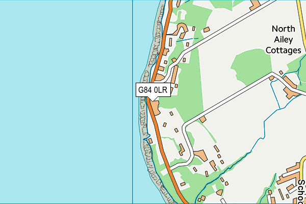 G84 0LR map - OS VectorMap District (Ordnance Survey)