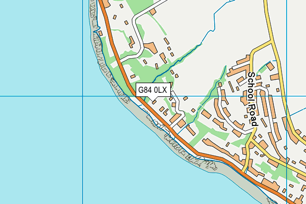 G84 0LX map - OS VectorMap District (Ordnance Survey)