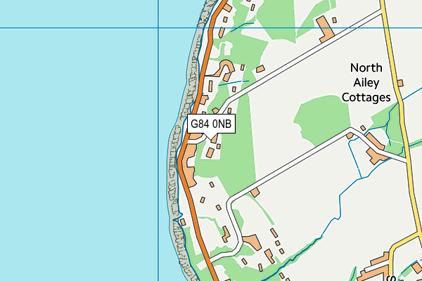G84 0NB map - OS VectorMap District (Ordnance Survey)