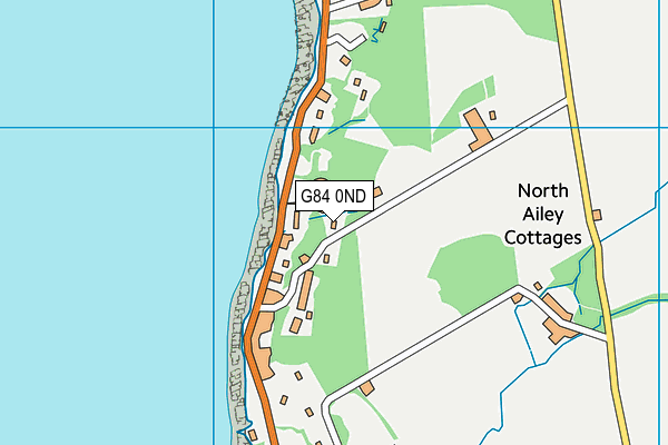 G84 0ND map - OS VectorMap District (Ordnance Survey)