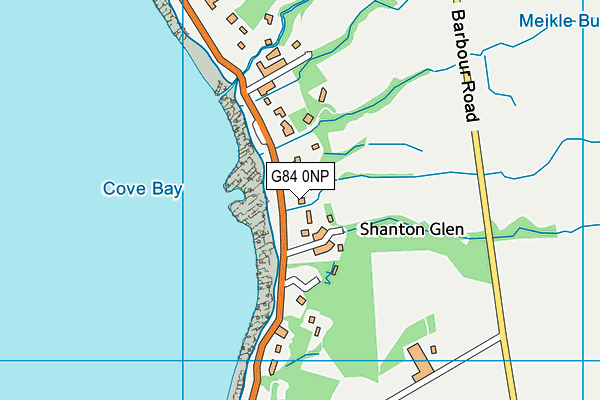 G84 0NP map - OS VectorMap District (Ordnance Survey)