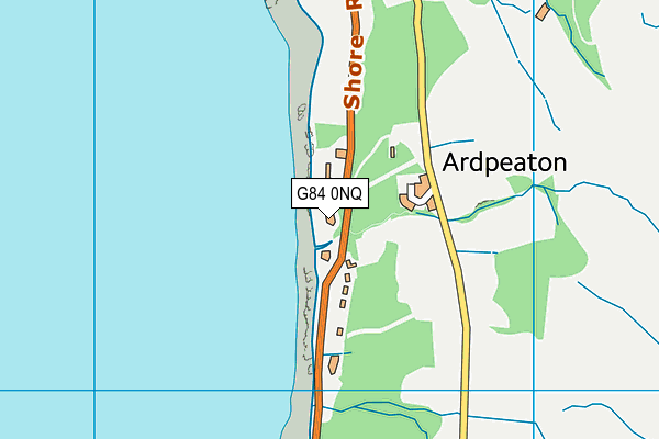 G84 0NQ map - OS VectorMap District (Ordnance Survey)