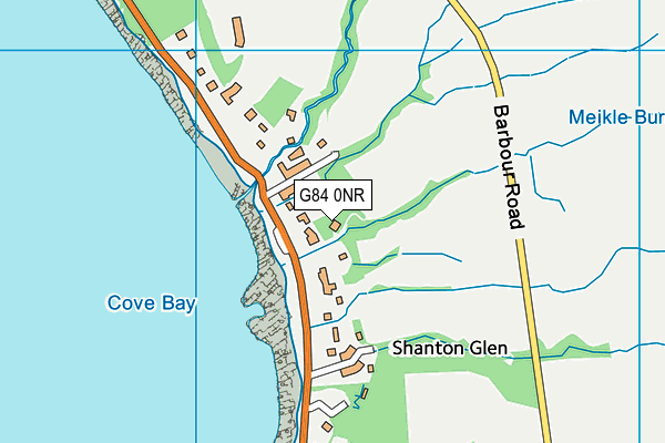 G84 0NR map - OS VectorMap District (Ordnance Survey)