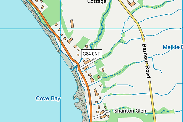 G84 0NT map - OS VectorMap District (Ordnance Survey)