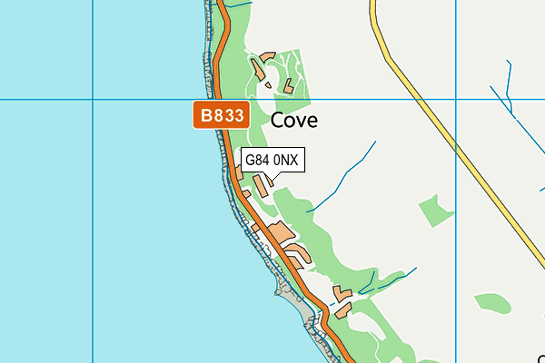 G84 0NX map - OS VectorMap District (Ordnance Survey)