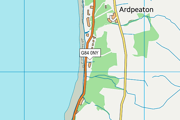 G84 0NY map - OS VectorMap District (Ordnance Survey)