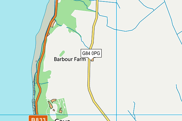 G84 0PG map - OS VectorMap District (Ordnance Survey)