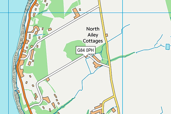 G84 0PH map - OS VectorMap District (Ordnance Survey)