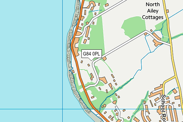 G84 0PL map - OS VectorMap District (Ordnance Survey)