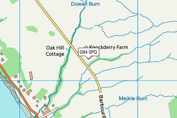 G84 0PQ map - OS VectorMap District (Ordnance Survey)