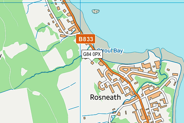 G84 0PX map - OS VectorMap District (Ordnance Survey)