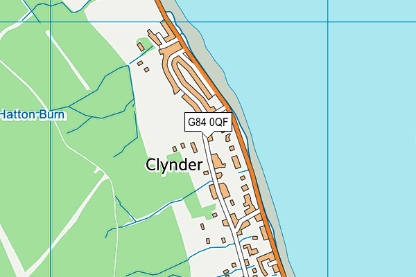 G84 0QF map - OS VectorMap District (Ordnance Survey)