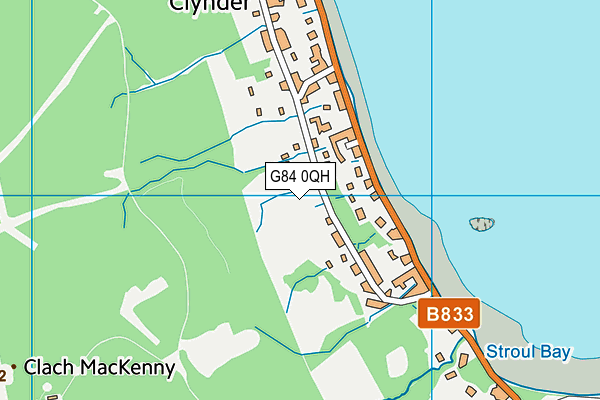 G84 0QH map - OS VectorMap District (Ordnance Survey)