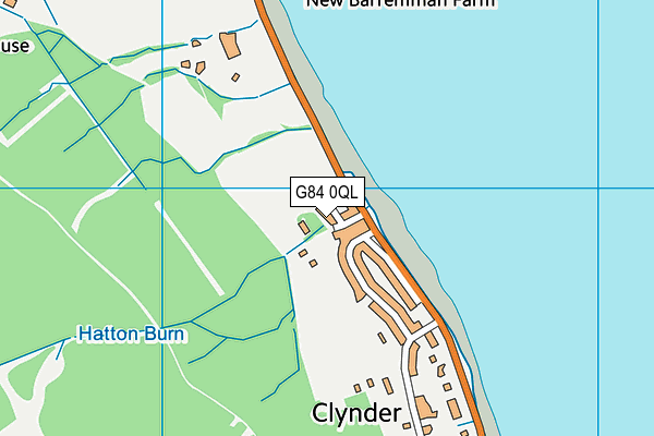 G84 0QL map - OS VectorMap District (Ordnance Survey)