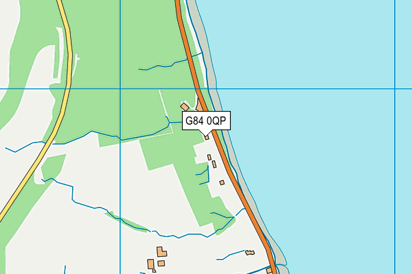 G84 0QP map - OS VectorMap District (Ordnance Survey)