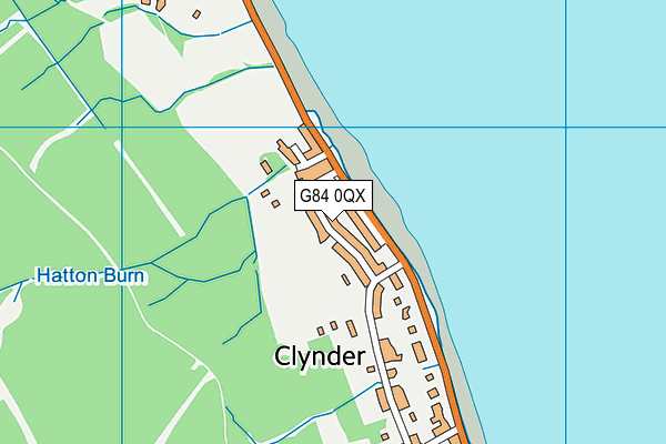 G84 0QX map - OS VectorMap District (Ordnance Survey)