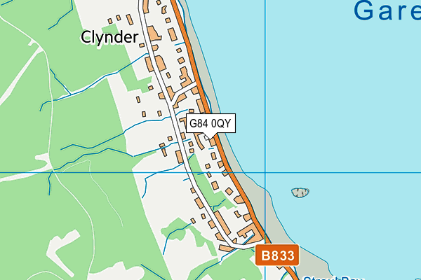 G84 0QY map - OS VectorMap District (Ordnance Survey)