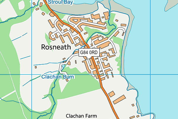 G84 0RD map - OS VectorMap District (Ordnance Survey)