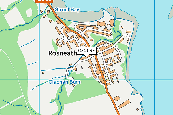 G84 0RF map - OS VectorMap District (Ordnance Survey)